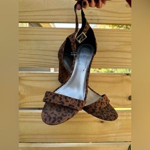 Cheetah print heels